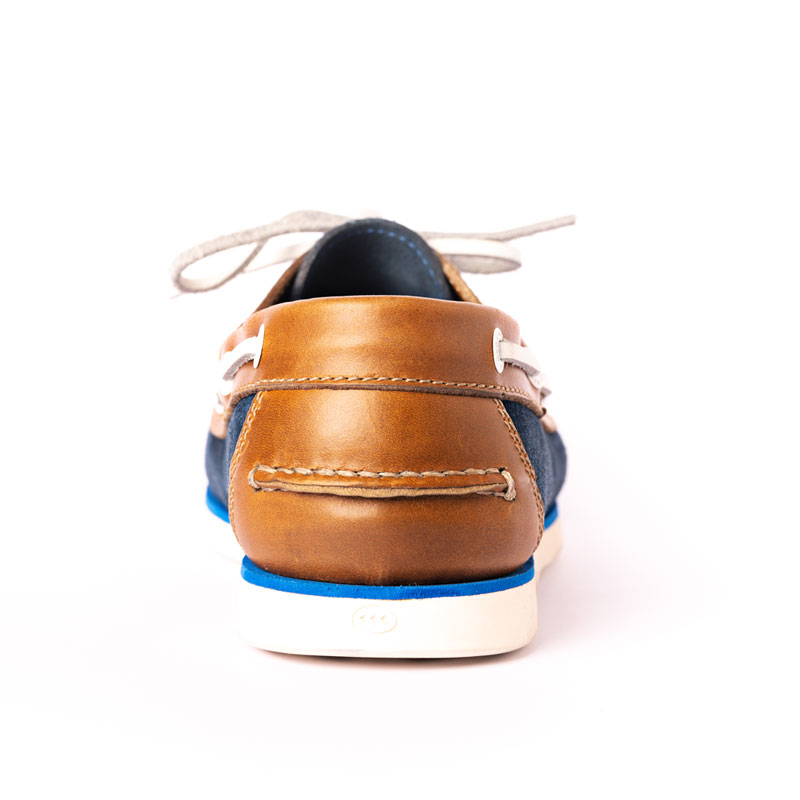 2290 GAMUZA AZUL PULL UP COGNAC