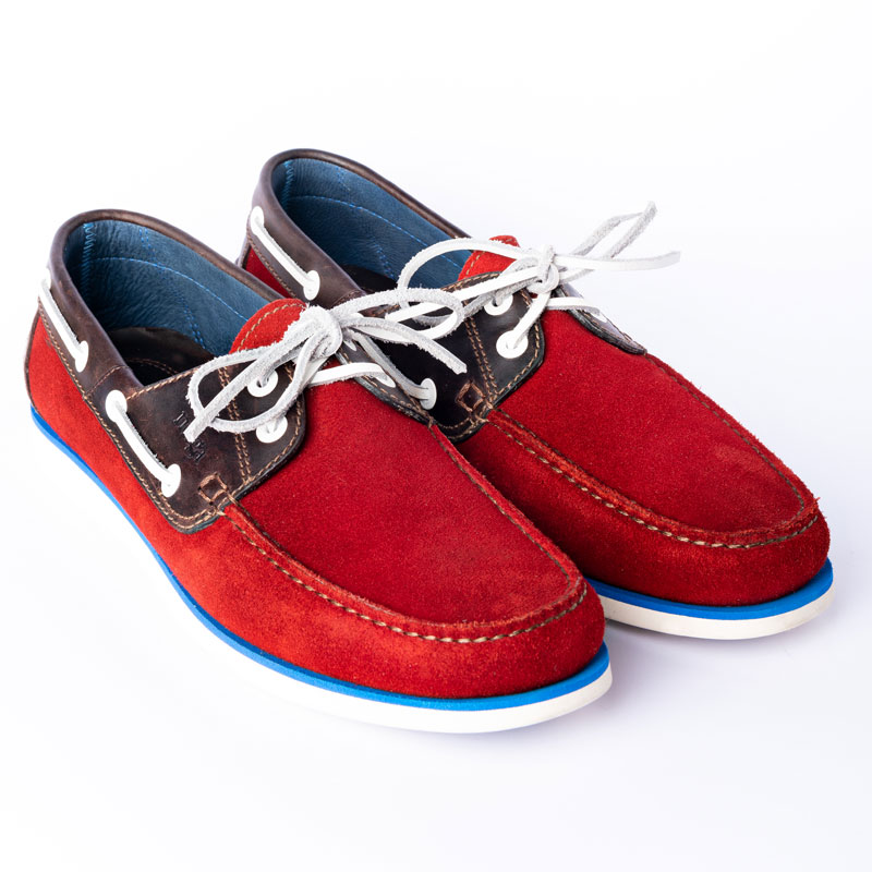 2290 GAMUZA ROJO PULL UP CAFÉ