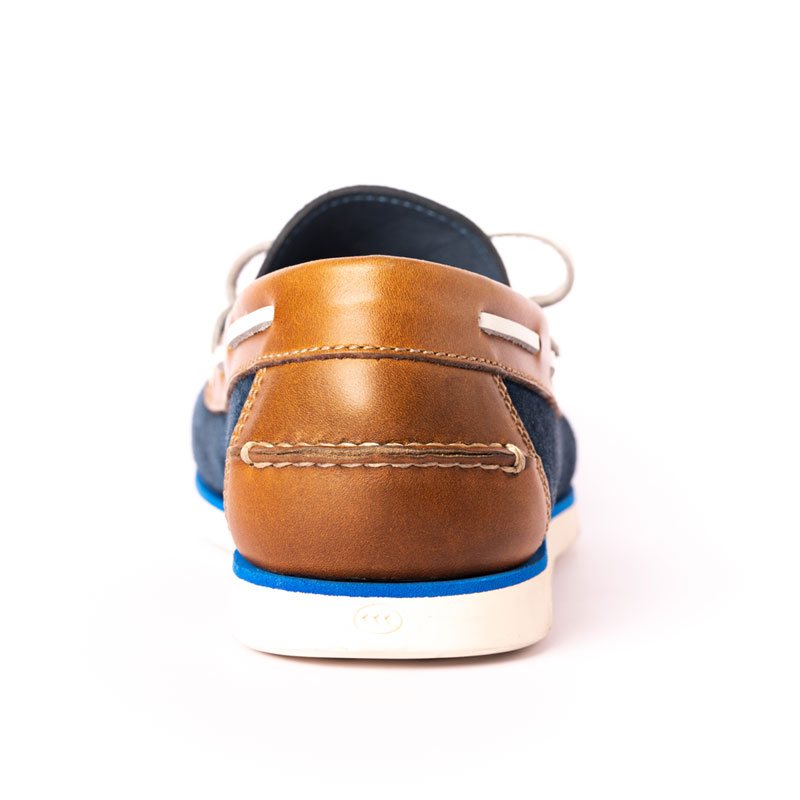 2291 GAMUZA AZUL PULL UP COGNAC